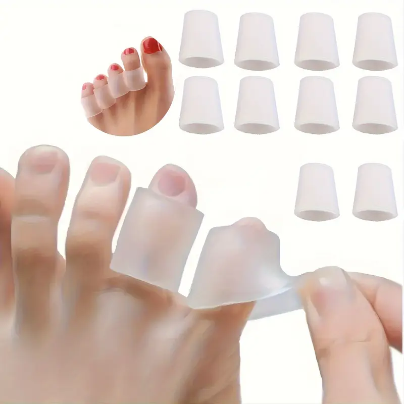 Sneaker Protector - Protectores de dedos de silicona, alivian