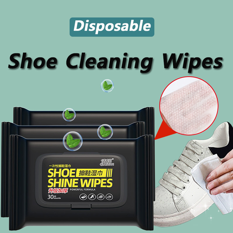 Shoe Cleaner - Toallitas desechables para limpieza de zapatos,