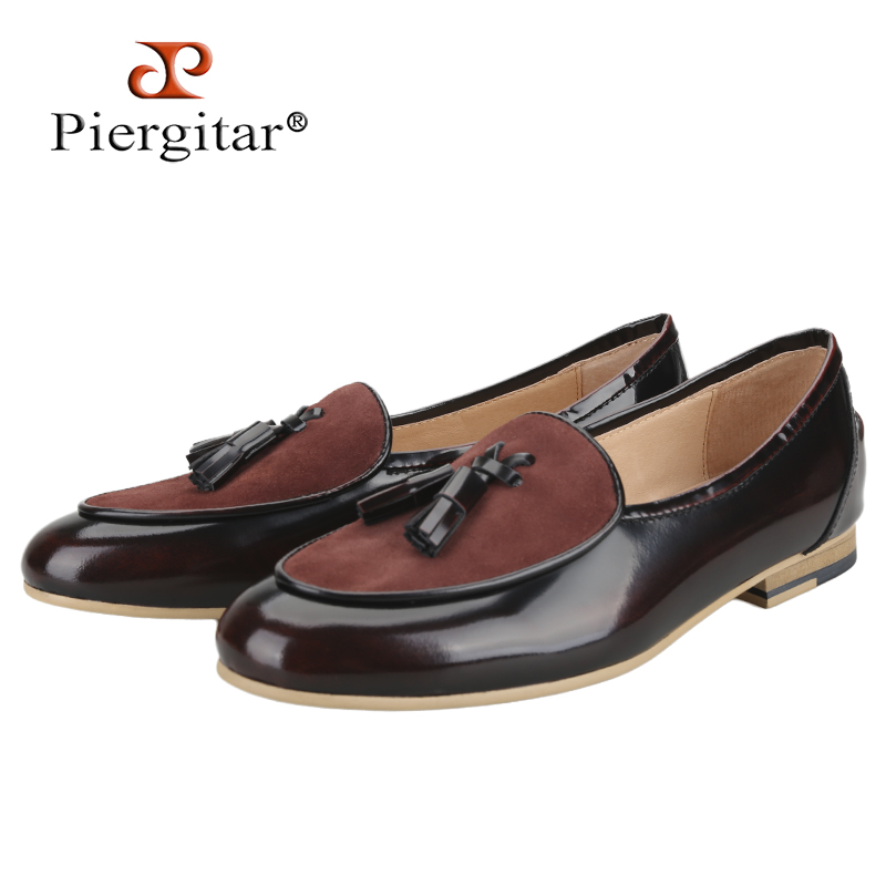 Leather Shoe Polish - Mocasines Piergitar de cuero genuino pulidos