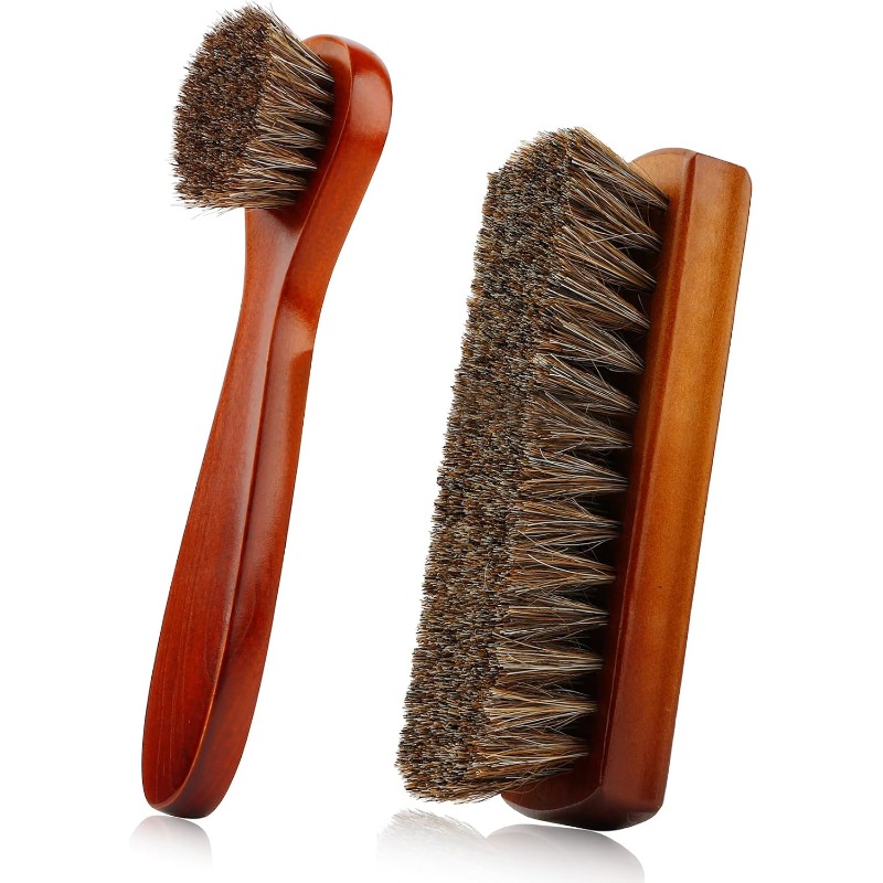 Shoe Cleaning Brush - ¡Nuevo! Cepillo de pelo de caballo