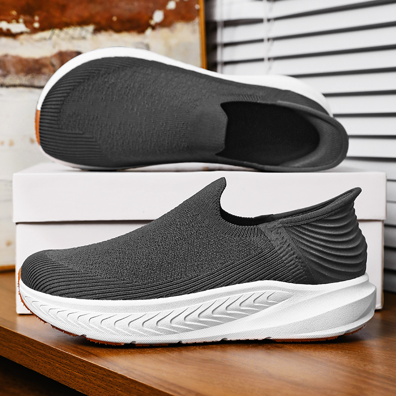 Sneaker Box - Zapatillas sin cordones para hombre, talla