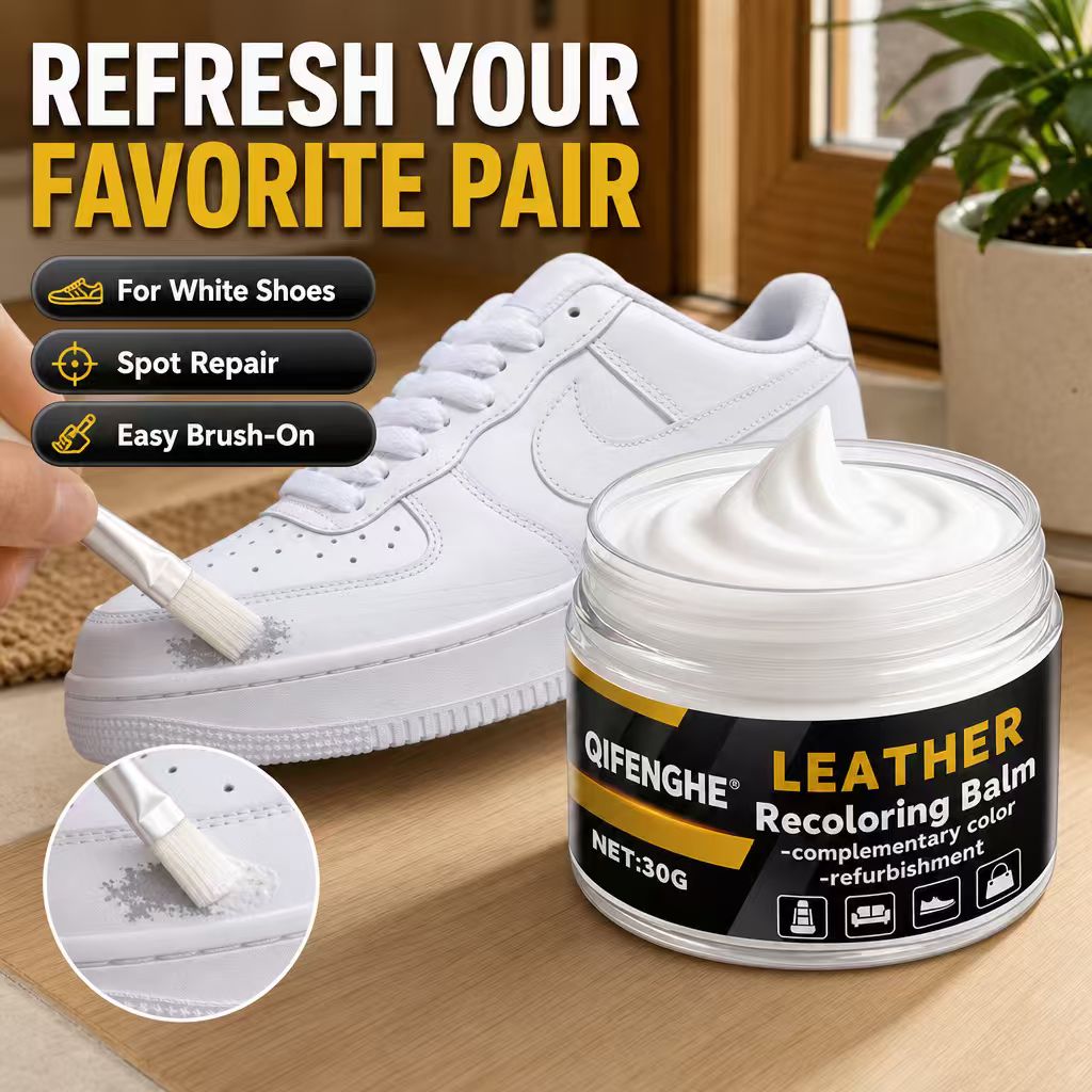 Shoe Brush - Bálsamo Reparador de Zapatos Blancos Fácil