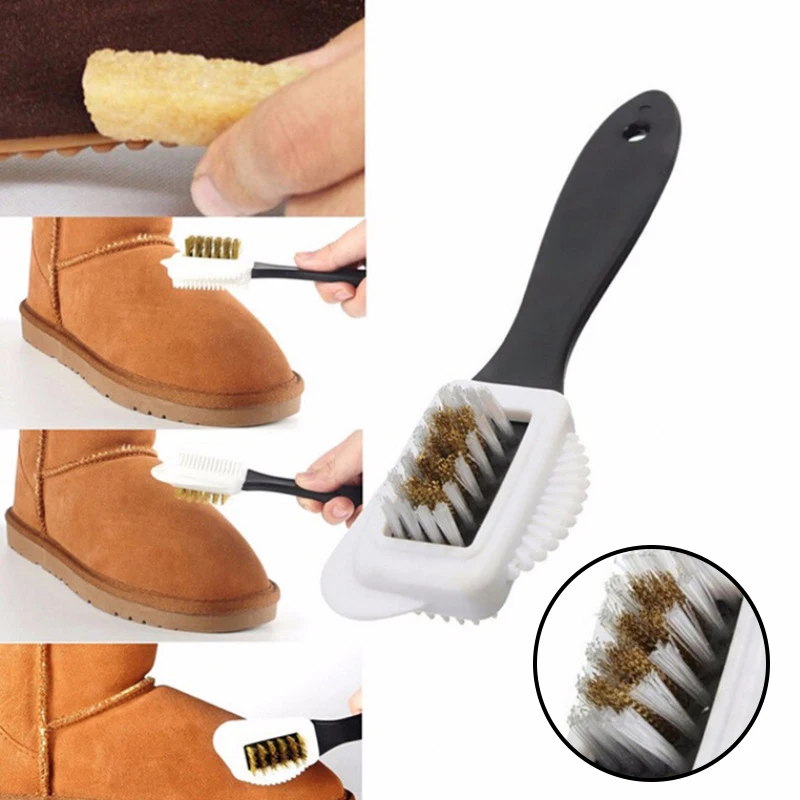 Shoe Cleaning Brush - 1/2pcs3Conveniencia de limpieza lateral cepillo de