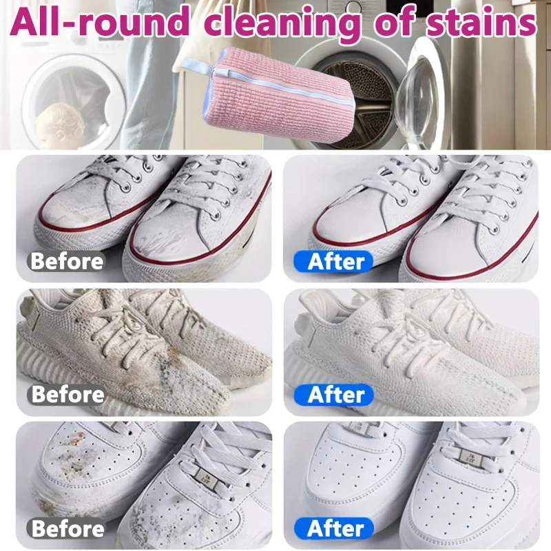 Bolsa para Lavar Zapatos en La - Shoe Cleaning Brush reseña y precio