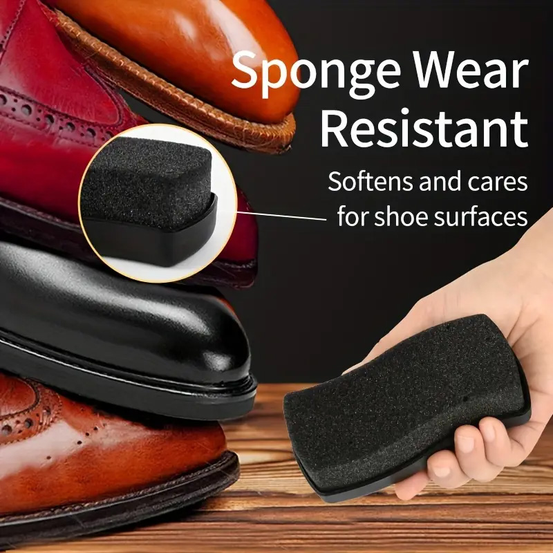 Esponja de cera para zapatos I - Leather Shoe Polish reseña y precio