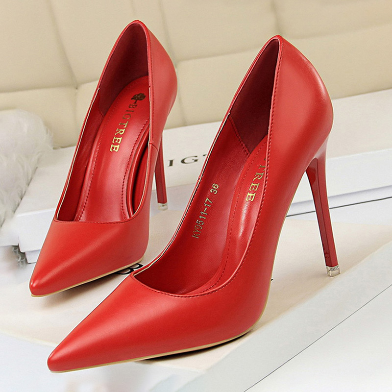 BIGTREE-zapatos de tacón alto  - Shoe Tree reseña y precio