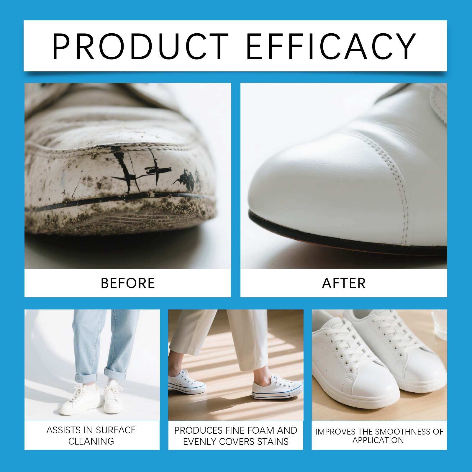 Crema Limpiadora de Zapatos Bl - Sneaker Care Spray reseña y precio