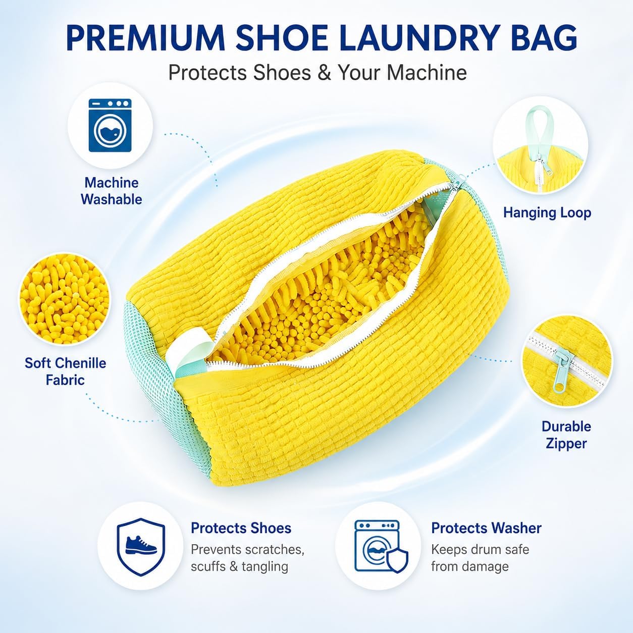Bolsa para lavar zapatos, bols - Shoe Cleaner reseña y precio