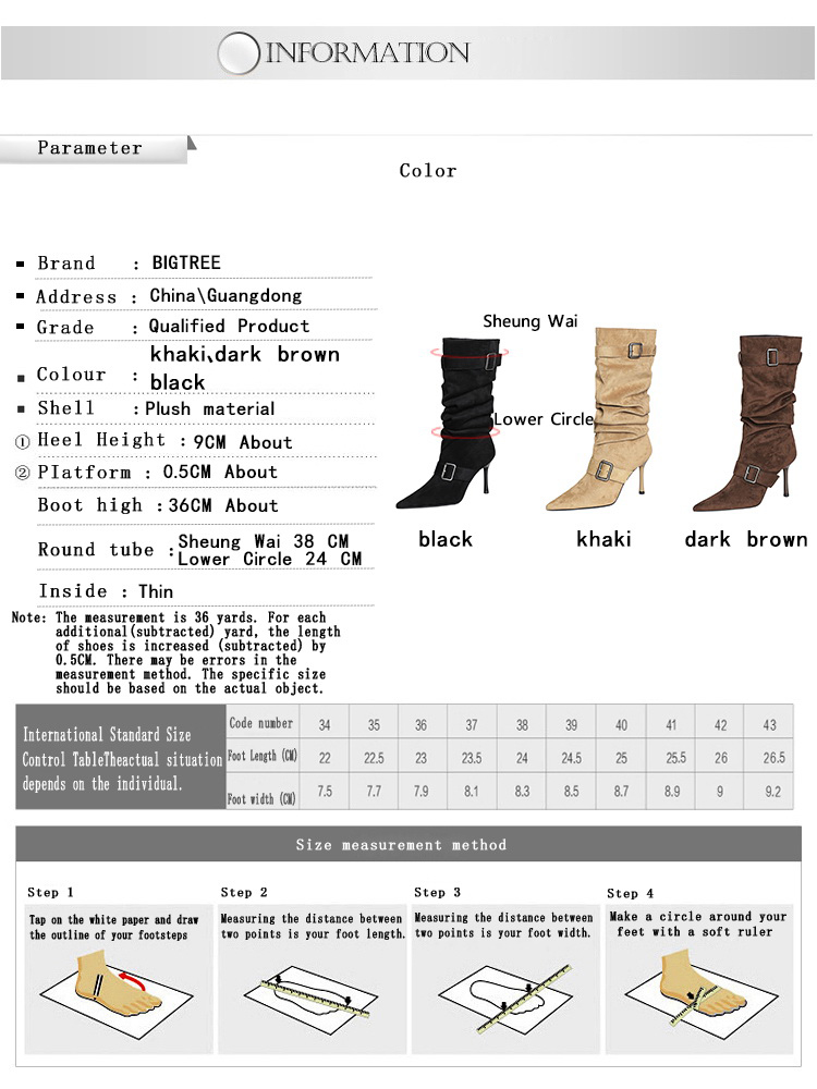 Botas de Mujer BIGTREE Shoes 2 - Shoe Tree reseña y precio