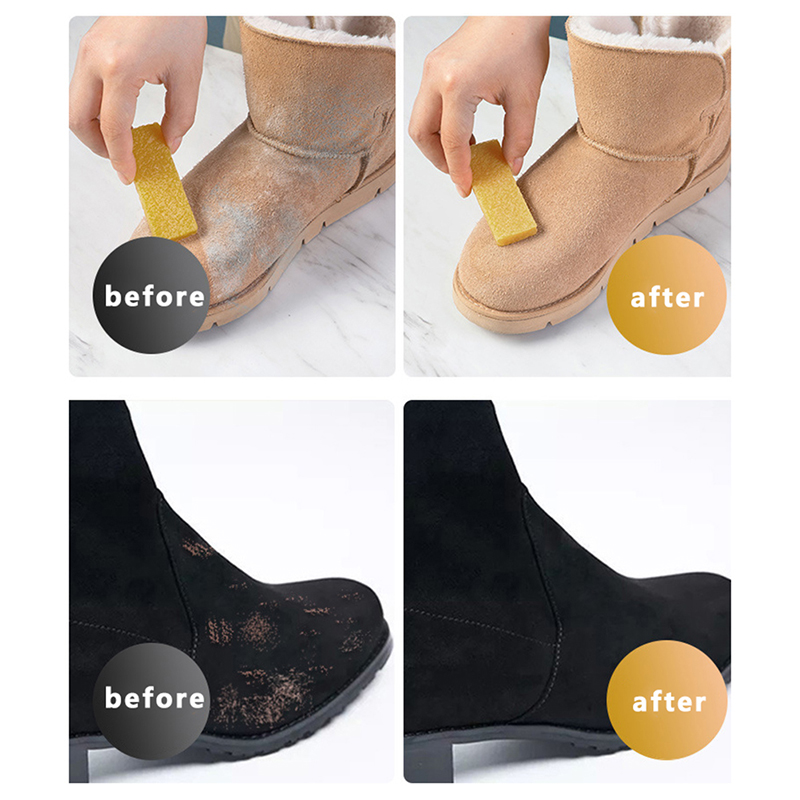 Borrador de limpieza de gamuza - Sneaker Care Spray reseña y precio