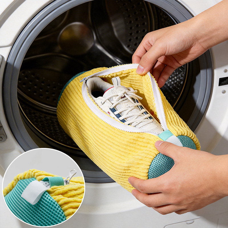 Bolsa para lavar zapatos en la - Shoe Cleaning Brush reseña y precio